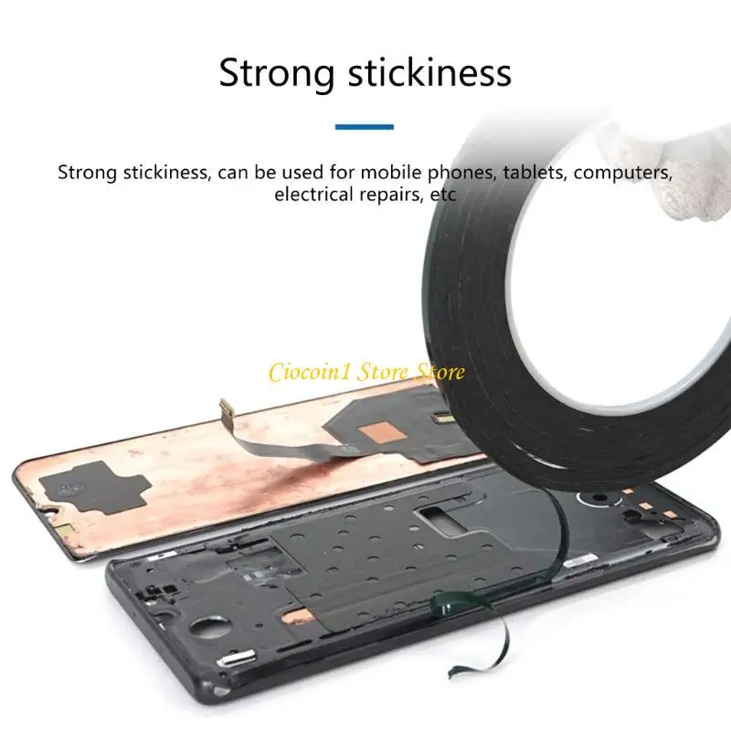 A3PC Super Sticky Double Sided Foam Adhesive Sealing Tape for Home and Office Repairs