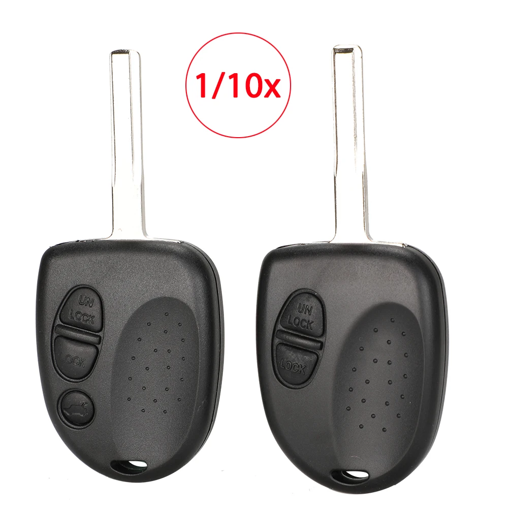 jingyuqin 1/10pcs 2/3 Buttons Car Styling Remote Key Case Shell For Chevrolet Holder Commodore Buick Royaum Horton