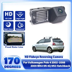 Backup Rear View Camera For Volkswagen For VW Polo 4 2002~2009 MK4 9N 4Q 9N3 Hatchback license plate Camera parking Camera