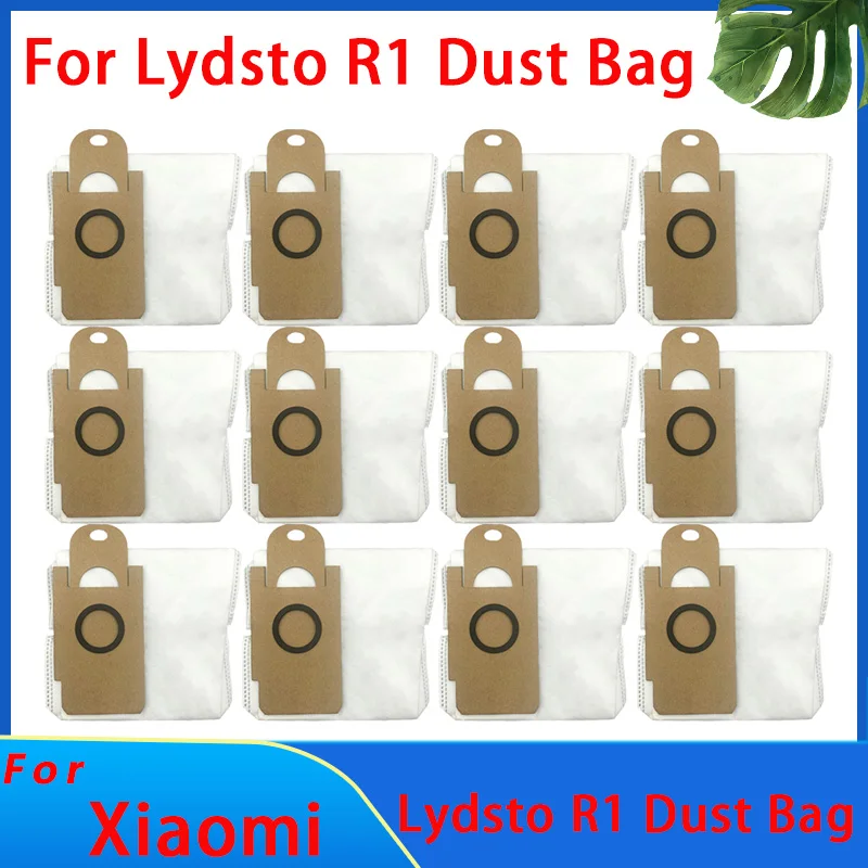 For Xiaomi Lydsto R1 Dust Bag Spare Parts Lydsto Integrated Robot R1 STYTJOX Vacuum Cleaner Dirty Bags Replacement Accessories