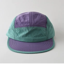 Japanese Outdoor Quick-drying 5-Panel Baseball Cap Can Wear Sunglasses Women Summer Thin Camping Men Splicing Baseball Cap