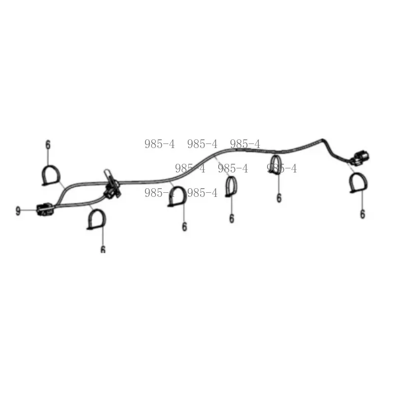 9AYV-808299-6700 Professional Connection Wiring Harness Assembly