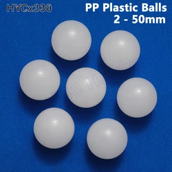 Solid PP Balls Plastic Polypropylene Floating Bearings Ball Rolling Bead 2mm 2.38 2.5 3 3.175 3.5 4 4.5 4.763 5 5.55 6 to 50mm