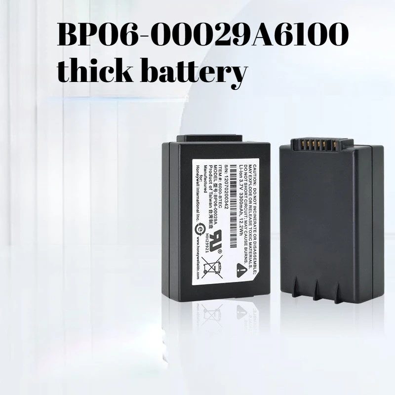

Аккумулятор большой емкости 3300 мАч для Honeywell Dolphin 6100 6110 6500 6700 6700E BAT-002X-01 Ручной сканер штрих-кода