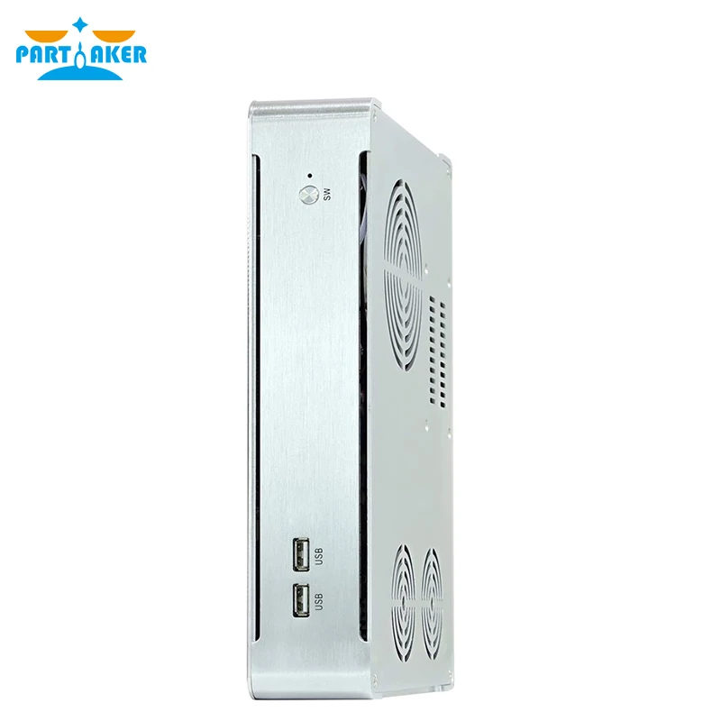 Partaker Gaming Computer Windows 10 Mini PC i7-9700F i5-9400F i3-9100F GTX1650 4G GPU Micro PC DDR4 RAM 2*HDMI2.0 DVI DP WiFi