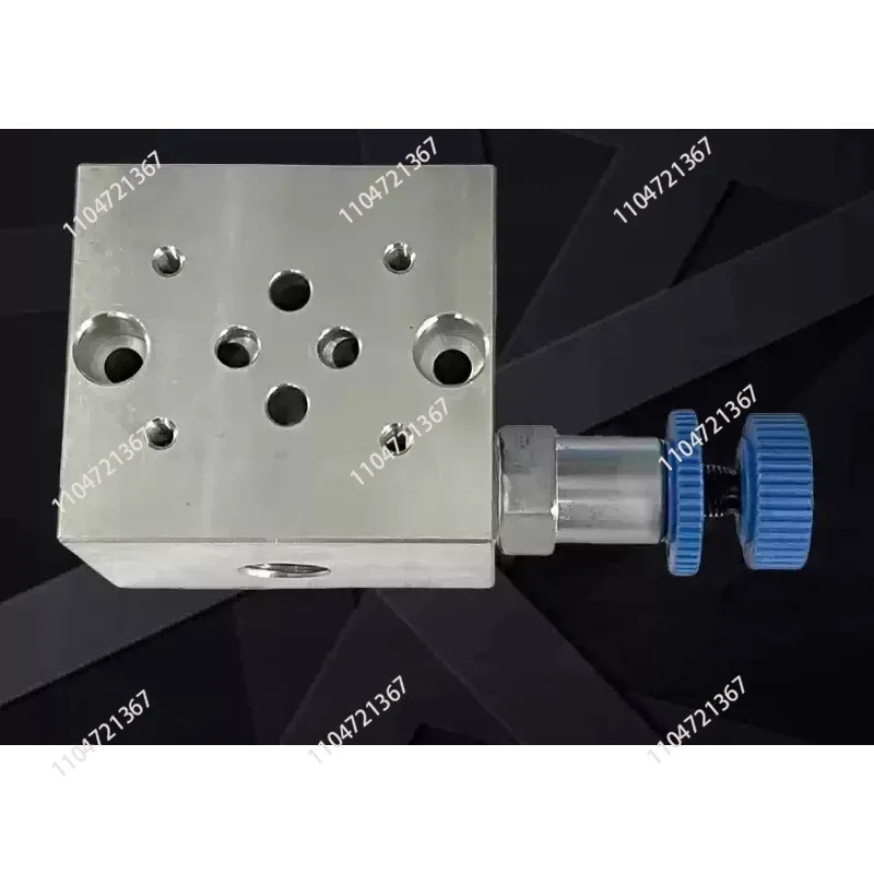for 02-1W + CRV-082 hydraulic oil circuit block + cartridge relief valve group