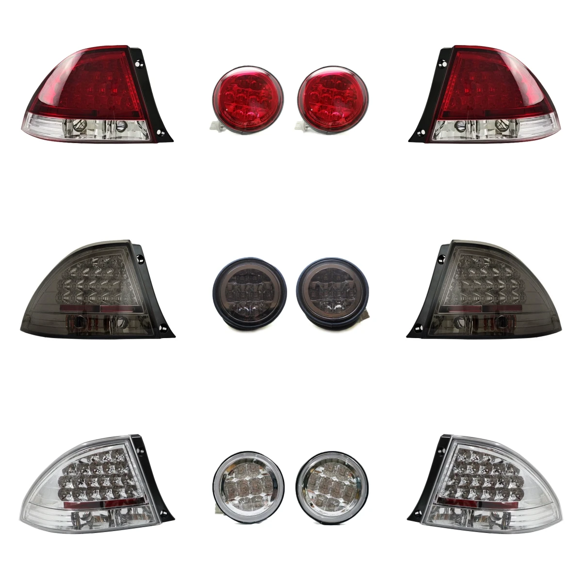 LED Taillight Assembly for Lexus IS200 1998-2005 modified Rear lamp Tail Light Brake Turn Signal