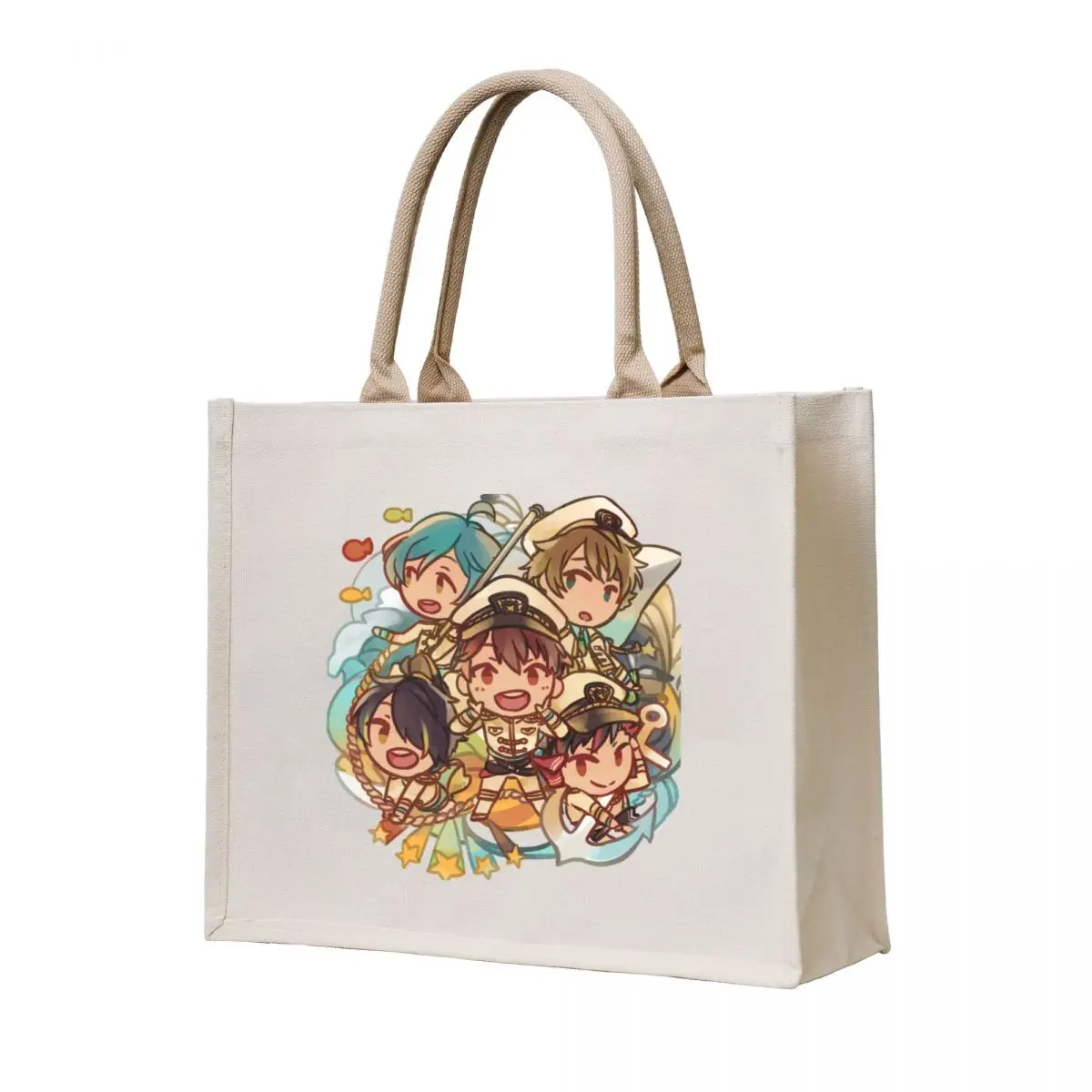 

Enstars Ryuseitai Pirate Fes Tote Bag canvas tote bag Big bag women canvas tote bags