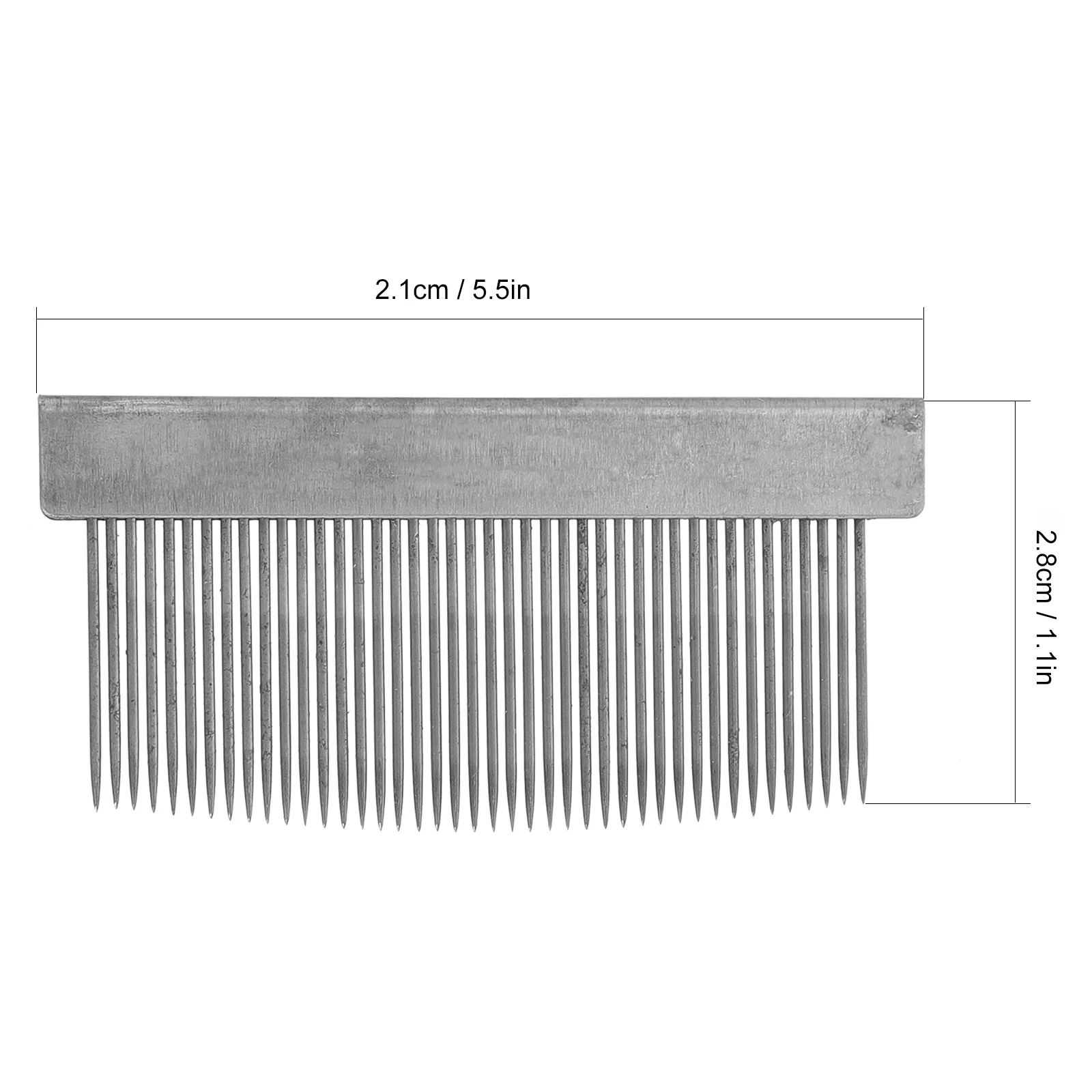 2 قطعة مشط الشعر القوس الكمان الحديد الموثوق به سهلة الاستخدام أداة التهيأ لمختلف أدوات سلسلة الكمان القوس مشط الشعر