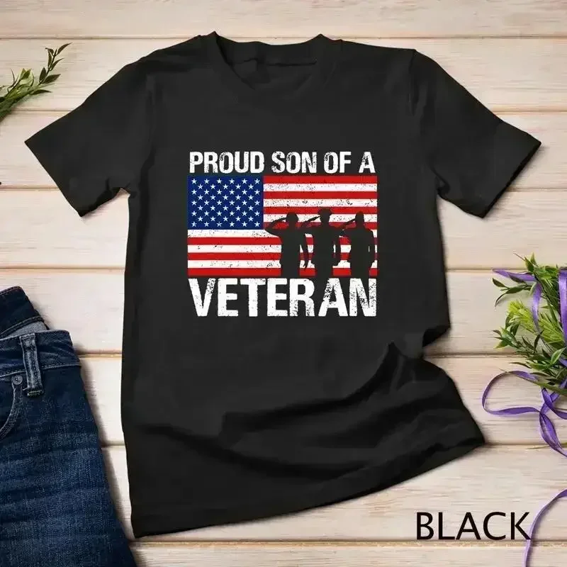 Usa United States Military Family Proud Son Of A Veteran T Shirt