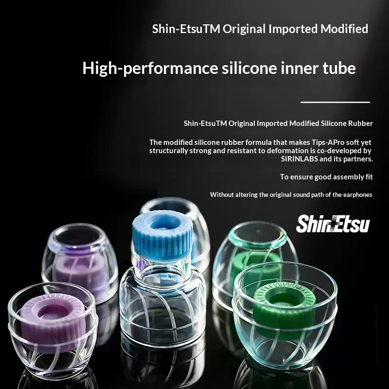 SIRINLABS Tips-A Pro In-ear wi - Silicone Ear Tip Replacement recension och pris