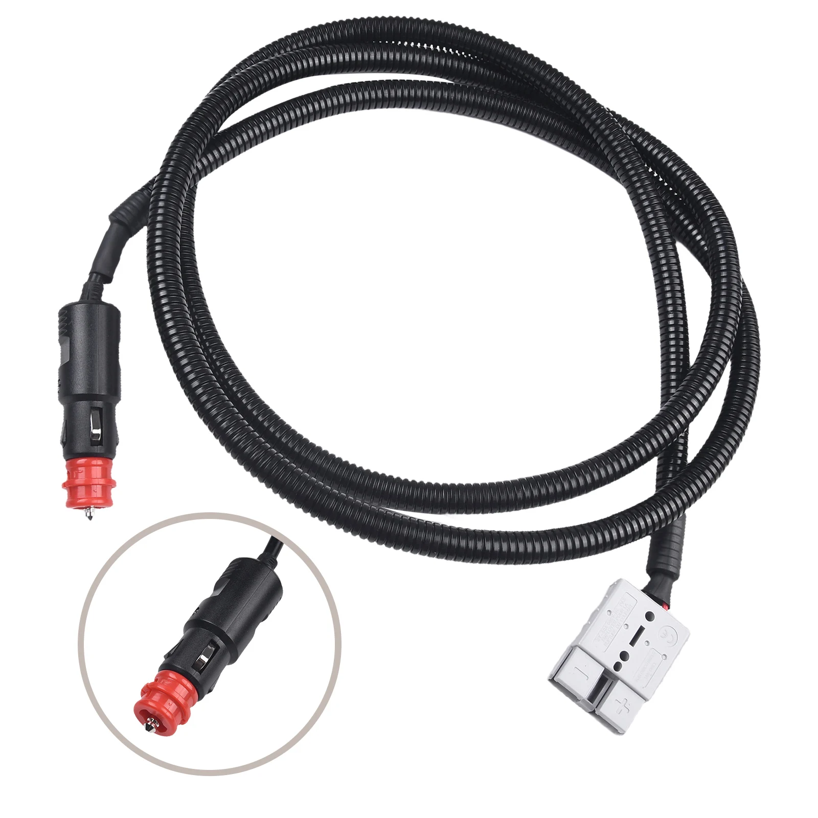 1pc 50AMP High Current 12V 2M Long Connector To Male Socket For Andersons For Powering Heavy-duty Appliances Or Devices