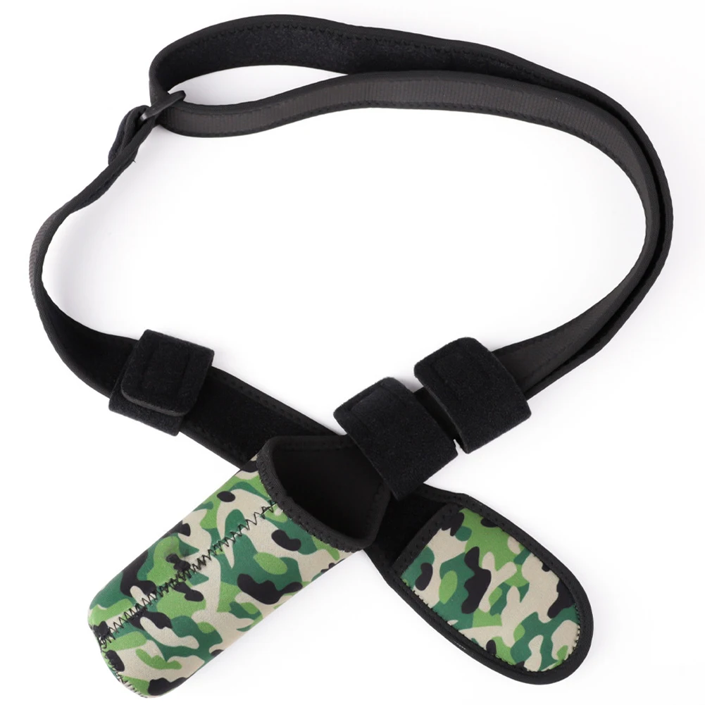 الصيد رود واقية غمد المحمولة الصيد رود حامي الكتف الأشرطة مقاوم للماء قصبة صيد خشبية كم أدوات صيد السمك