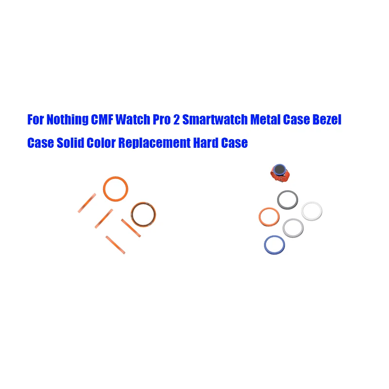 capa-de-metal-para-smartwatch-for-nothing-cmf-watch-pro-2-capa-de-substituicao-em-cor-solida