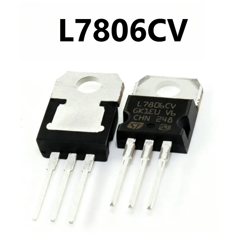 L7806CV Three Terminal Voltage Regulator 6V 1.5A TO-220 Positive Fixed 20Pcs for DIY