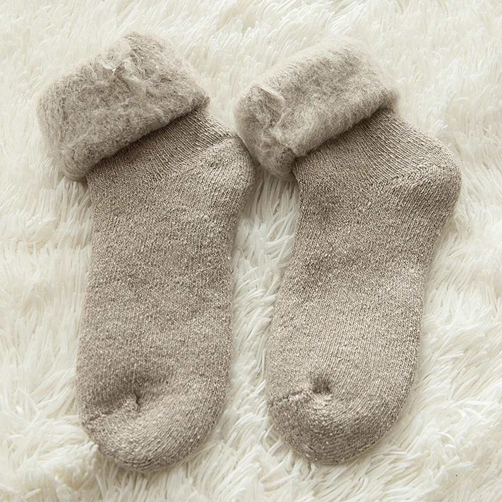 

High Quality Winter Casual Autumn Business Women Socks Warm Hosiery Thicken Wool Socks