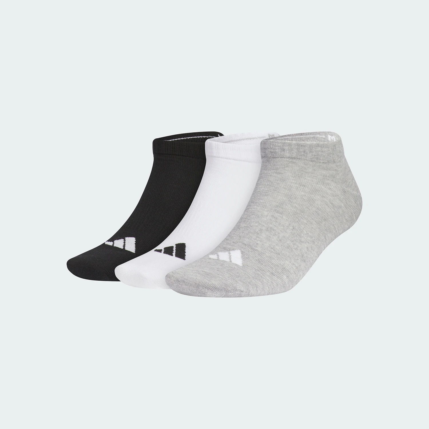 

Официальные аутентичные новые мужские и женские простые носки для тренировок и фитнеса Adidas, комплект из трех пар JC9266