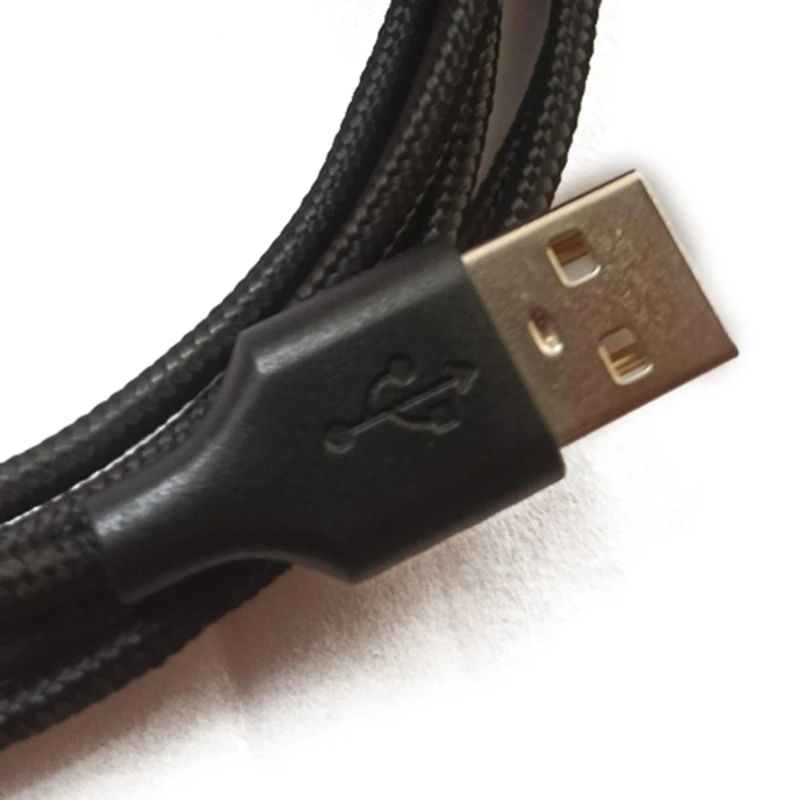 extensão fio usb preto peça reparo reposição para panthera evo d46b