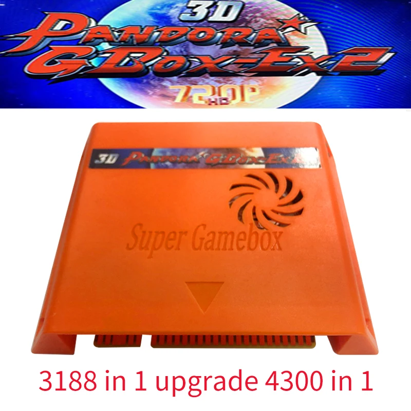 

Pandora Saga Box EX 4300 in 1 Arcade Version Joystick Game Console Cabinet Machine JAMMA Mainboard PCB Multi HDMI VGA CRT