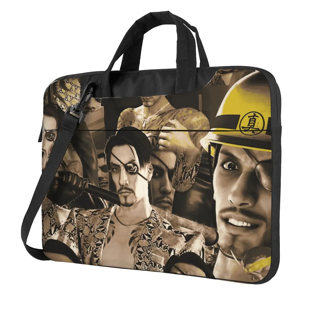 

Yakuza Kiwami Laptop Bag Case Protective Vintage Computer Bag Bicycle Crossbody Laptop Pouch