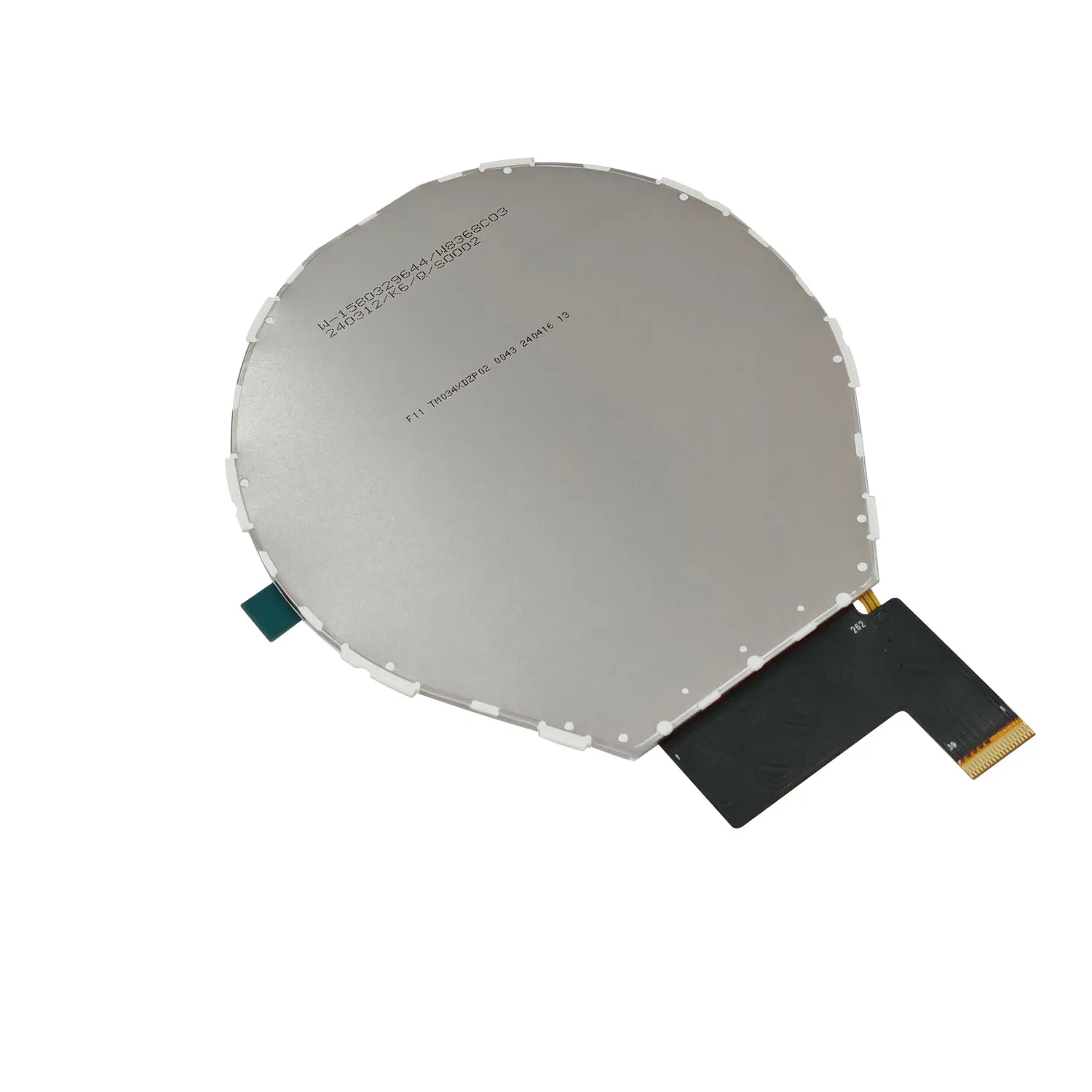 3.4 Inch Circular TFT LCD Display 800×800 Round Screen ILI9881C Driver IC 39Pins MIPI Interface