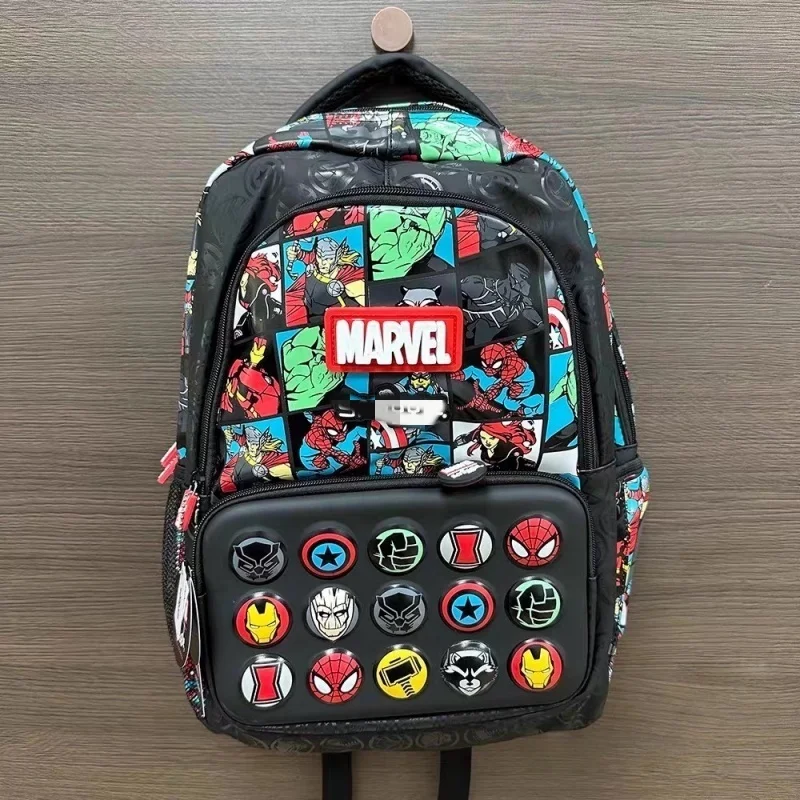

Australian Marvel Cartoon Schoolbag Large Capacity Lightweight Backpack Lunch Bag Charm Collectible Gift Series Ornaments