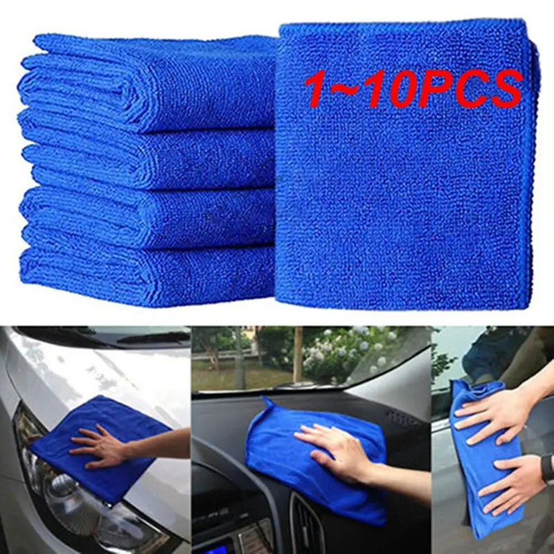 

Auto CareUltra Soft Microfiber Towel Car Washing Cloth for Car Polish& Wax Car Care Styling Cleaning Microfibre 25*25cm