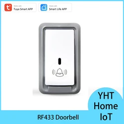 Tuya Smart Home Türklingel Sicherheit intelligente Türklingel Kit mit WiFi RF Sirene Gateway Hub Alarmsysteme App Fernbedienung