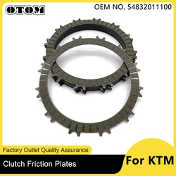 OTOM 2023 New Motorcycle Accessories Clutch Friction Disc Plate Kit 8 Pieces For KTM EXC SX XC-W HUSQVARNA TC TE TX GASGAS EC EX