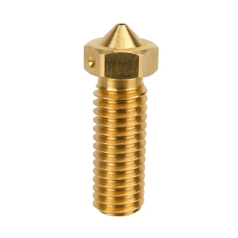 3D Print Nozzle Lightweight Large Caliber High-Precision Brass Nozzle Heat-Insulating Multifunctional Wear-Resistant 3D Printer