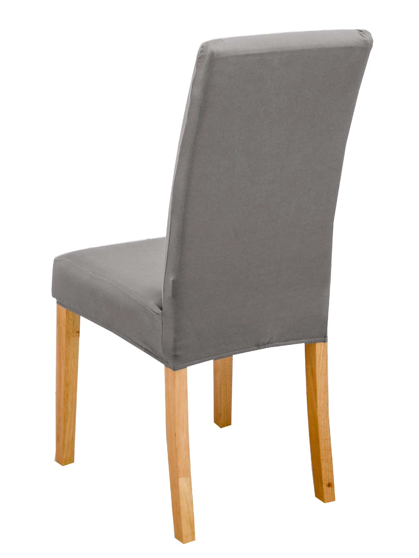 4 قطع من أغطية كراسي الطعام المطاطية، أغطية مقاعد الكرسي، أغطية كراسي قابلة للإزالة وقابلة للغسل لغرفة الطعام #5