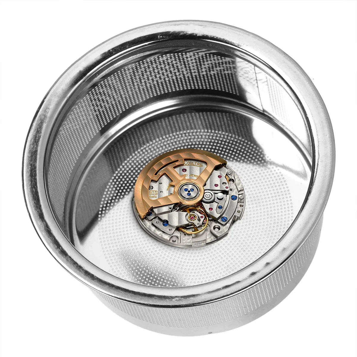 Watch Repair Mesh Basket Easy Use Watch Parts Cleaner Baskets Rugged Portable Stainless Steel Efficient Cleaning for Jewelry