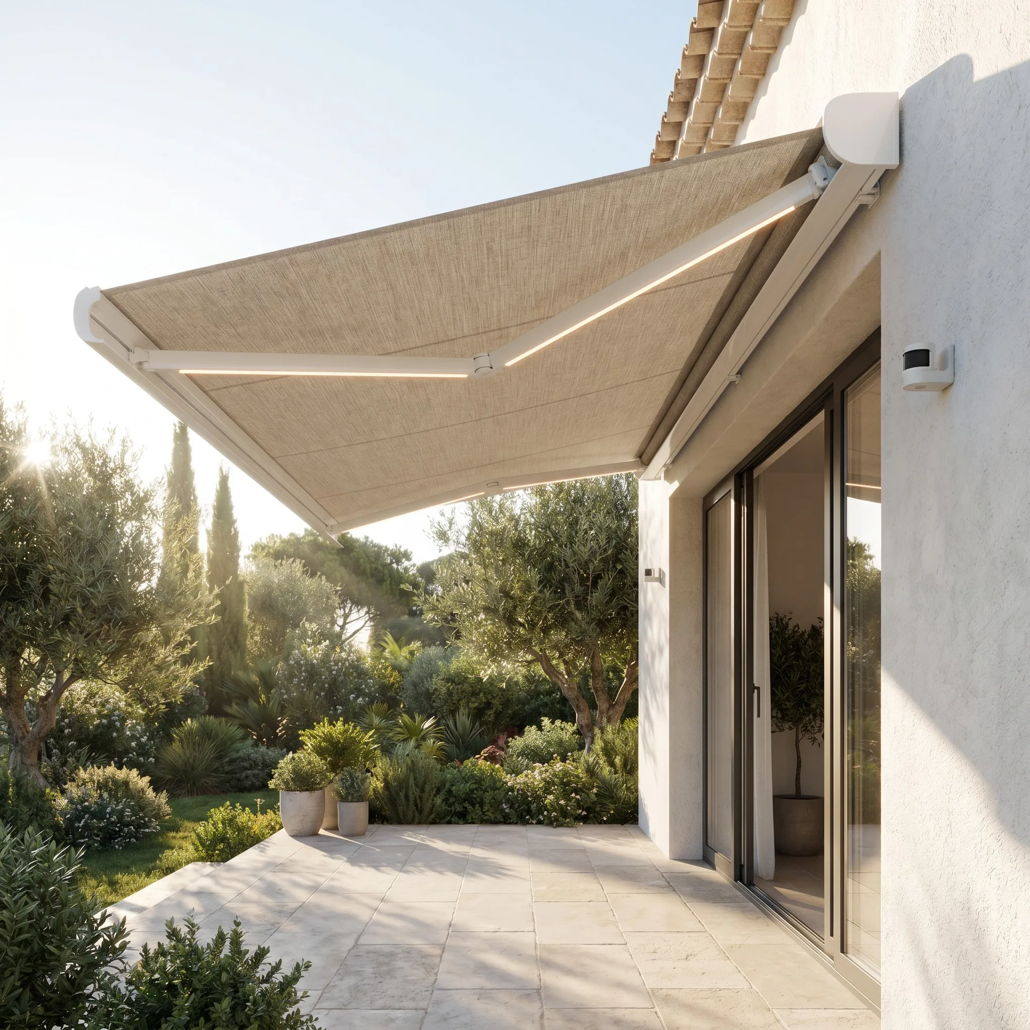 Weather-Resistant Awning Full Cassette  Canopy for All Seasons