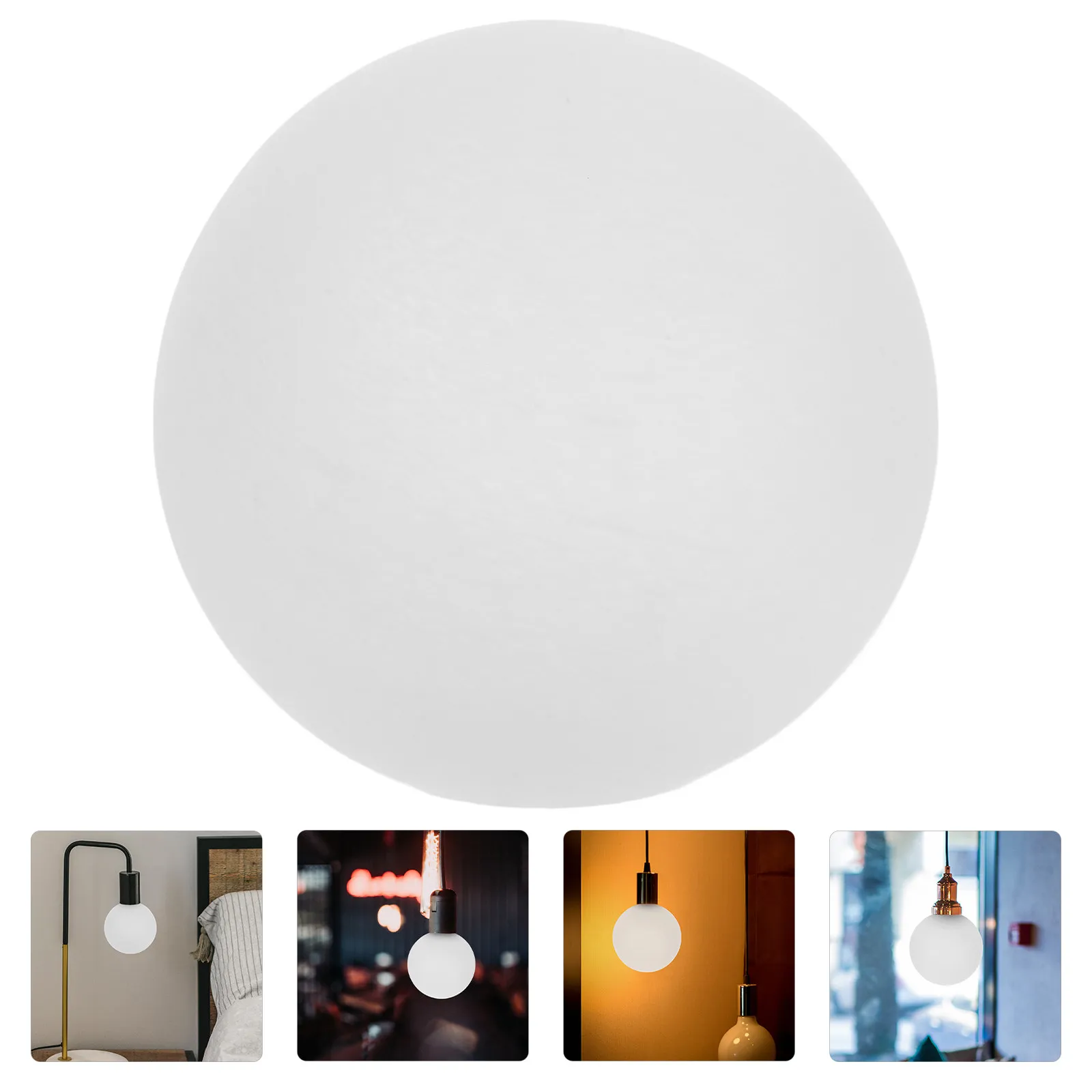 

Стеклянный плафон 150 мм для подвесного светильника, сменный, минималистичный, в форме шара, для люстры, сферический подвесной светильник