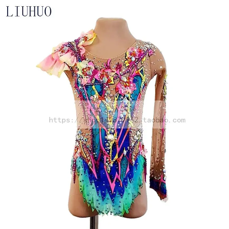 Artistic Gymnastics Performance Costumes For Children Girls And Women Dance Cheerleading Competitive Ice Figure Skating Dress