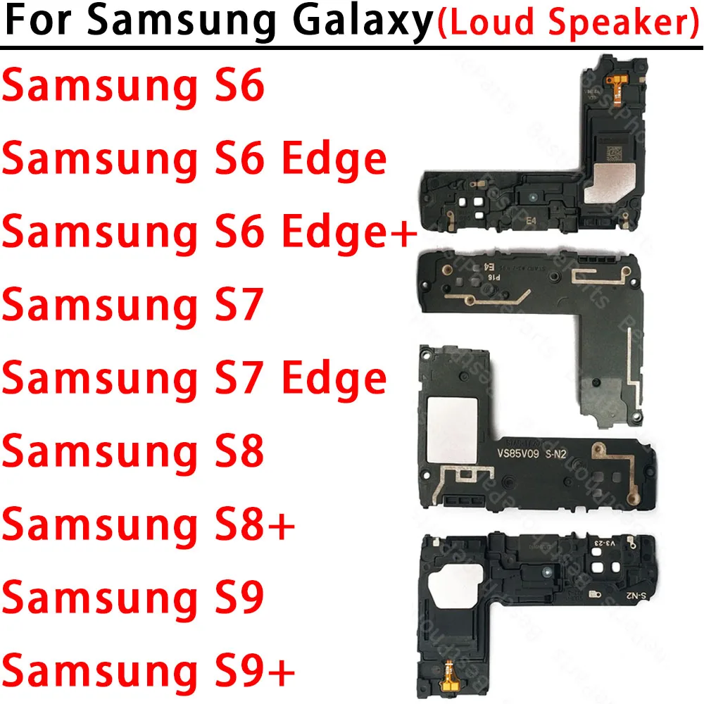 مكبر صوت لهاتف سامسونج جالاكسي S6 S7 Edge Edge + S8 S8 + S9 S9 + Plus G928 G955 G965 مكبر صوت عالي الطنان قارع الأجراس وحدة الصوت