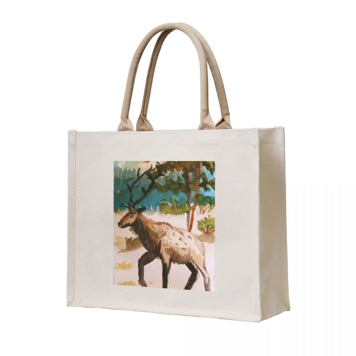 

The old bull Tote Bag shopper bags for women shopping bag logo Fabric bag Women's handbag
