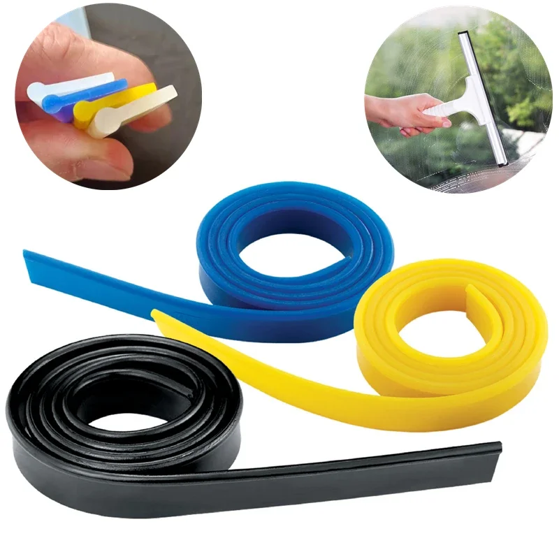 

105cm Window Squeegee Refills Replacement Squeegee Rubber Window Cleaning Tool Part Shower Cleaner Bathroom Glass Cleaning Tools