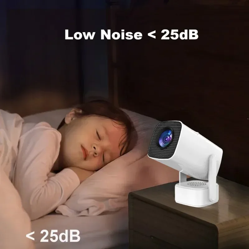 HT13 Smart Mini Proiettore Android 11 WiFi6 Supporto 4K 1080P BT5.0 Proiettore 1280*720P Home Cinema Proiettore portatile