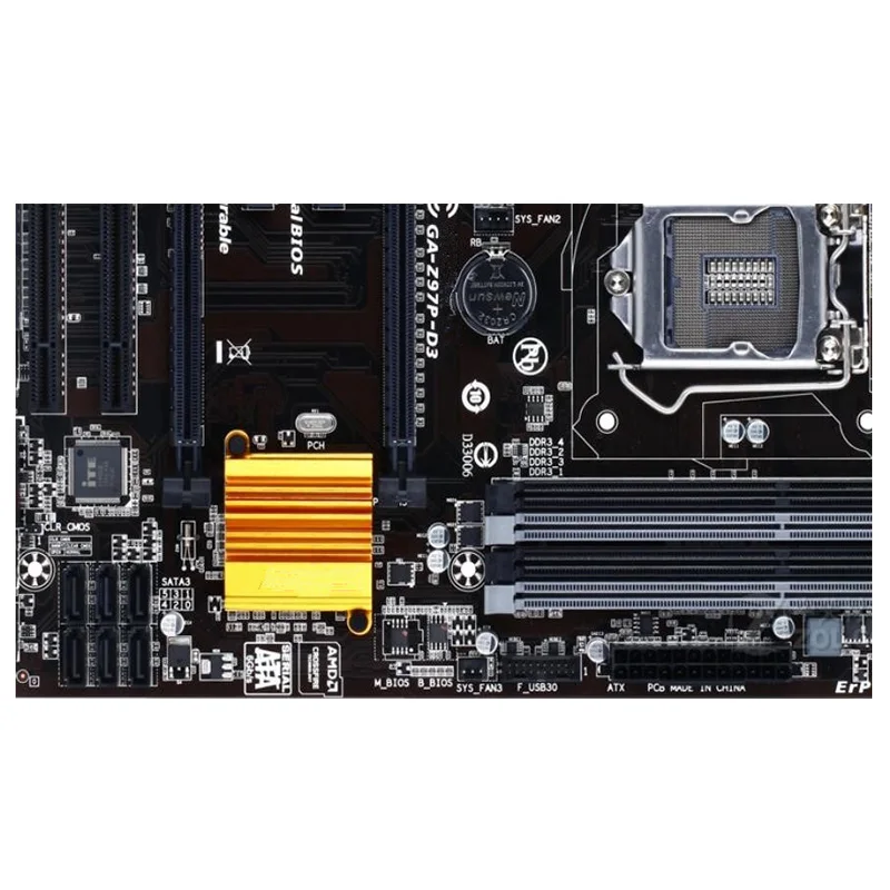 Для GA-Z97P-D3 материнских плат LGA 1150 DDR3 32 Гб Intel Z97 разгон десктопная материнская плата SATA III USB3.0