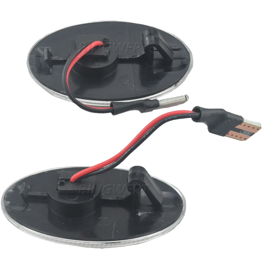 2Pcs Car Dynamic LED Side Marker Lihgt Turn Signal Lamp For Opel Corsa B C Astra F Combo B C Meriva A Car Accessories image 2