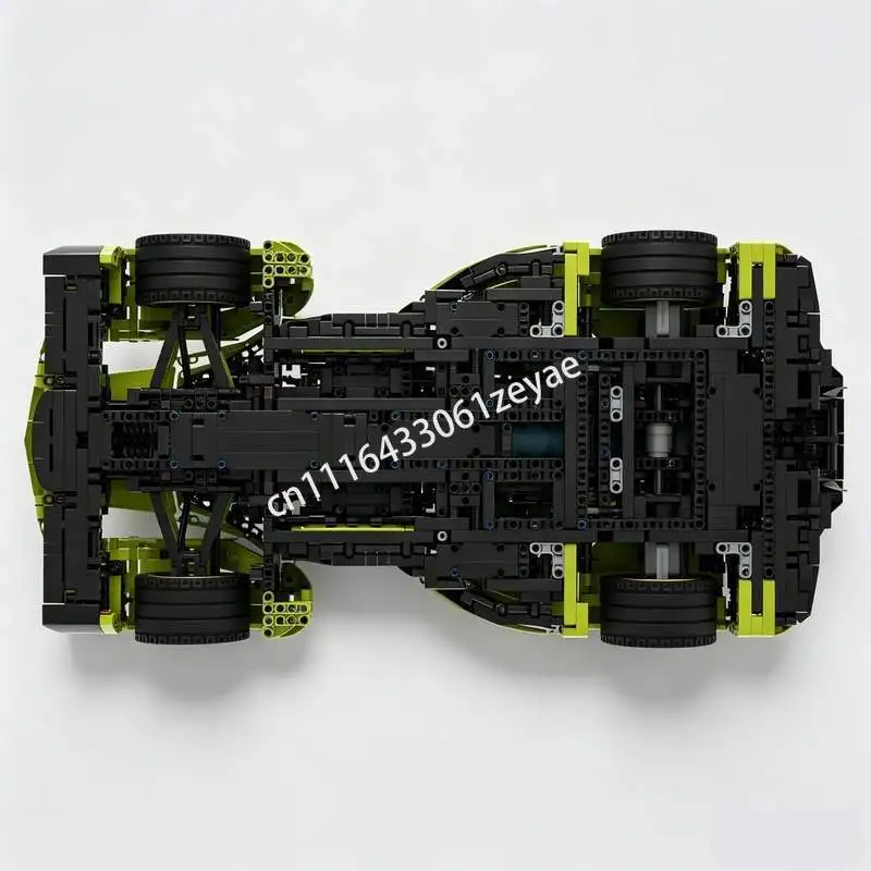 3744Parts High Performance Technical Sports Car MOC Model Custom Puzzle Technical Assembly Collection Toy Gift Building Blocks