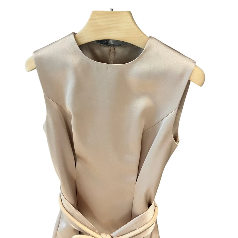 드레스 편안하고 세련된 올 매치 하이 스트리트 패셔너블 아름다운 25 고급스러운 빈티지 스타일 캐시미어 드레스 – 소프트 AF1815