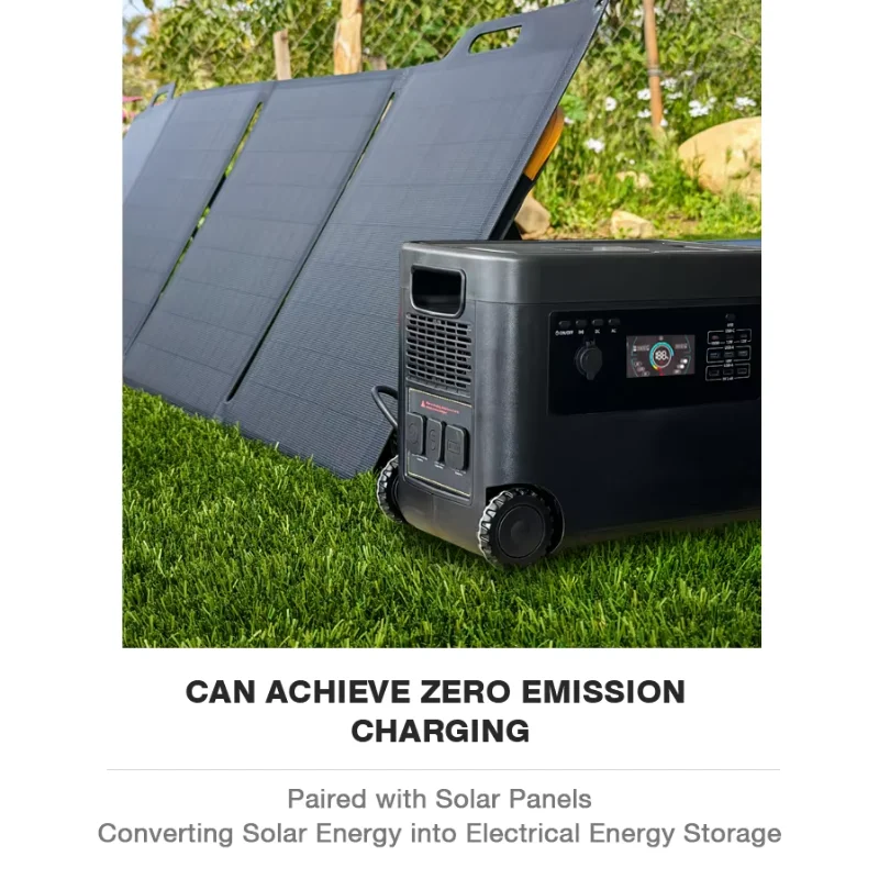 Factory 3000w Camping Powerstation Lifepo4 Battery Bank Charge Energy System Portable Power Station Solar Generator 3000 Watts