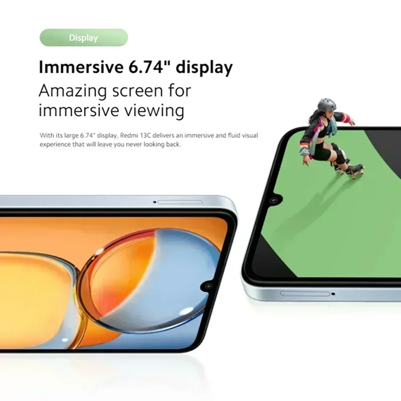 [Estreno mundial] Versión global Xiaomi Redmi 13C MIUI 14 Smartphone MTK Helio G85 Octacore Cámara de 50MP 5000mAh 90Hz Pantalla de 6,74