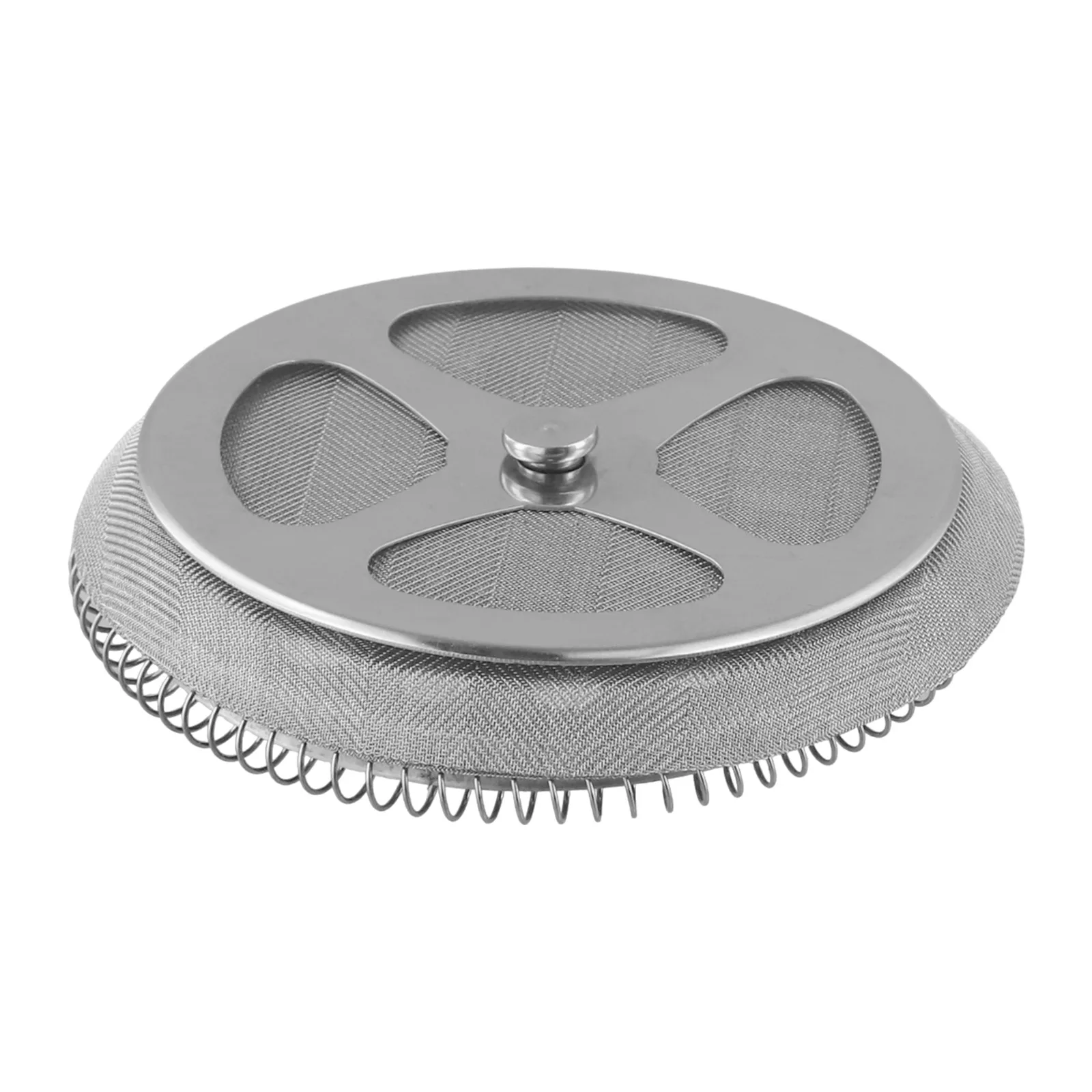Stainless Steel For French Press Filter Kit Includes Spiral Plate Mesh Screen And For Cross Plate For Optimal Coffee Extraction