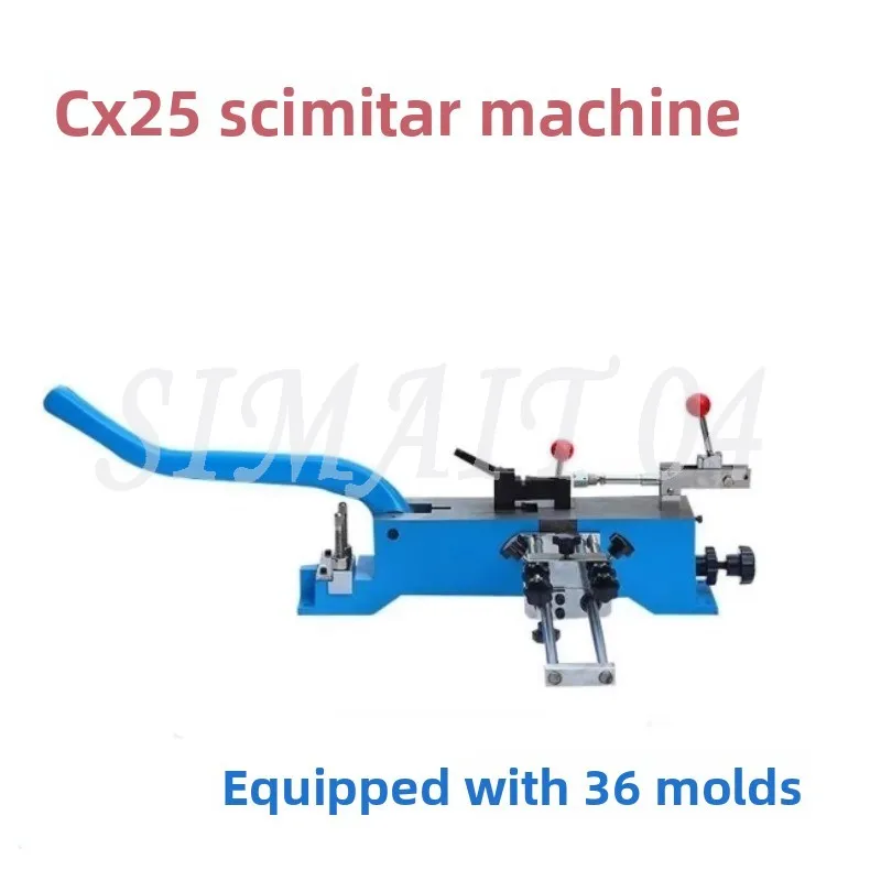 

Станок для гибки металла CX25-B, ручной гибочный станок для вырубки стальных лент, станок для изготовления вырубных форм, гибочный станок-сабля