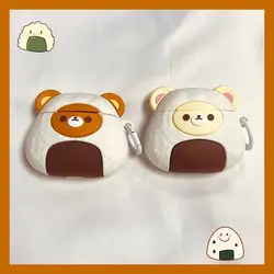Easy Bear Rijst En Groente Roll Is Geschikt Voor Airpods 1 2 Oortelefoon Case Airpods 3 Generatie Siliconen Beschermhoes