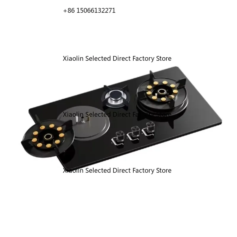 

Folding Burner 3 Burners Hob with Touch Button Detachable Stove