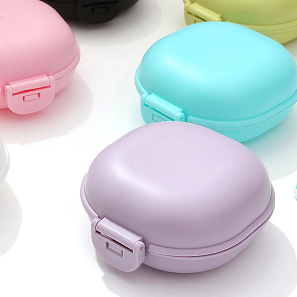 

5Pcs Stylish Portable Soap Box LeakProof Travel Holder Container For Gym Camping Hiking And Other Outdoor Events